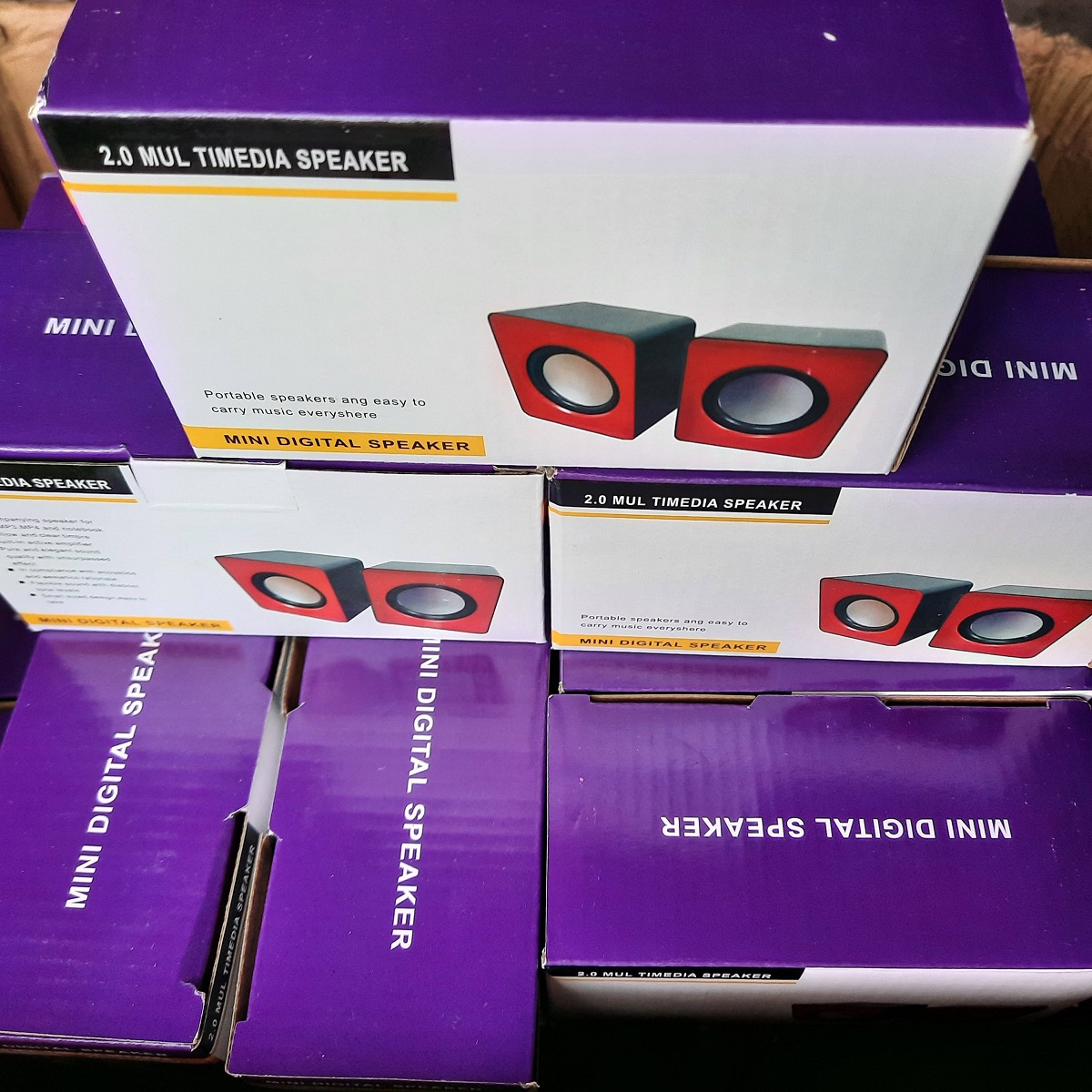 [ ĐEN ] Loa vi tính để bàn Mini 101 nguồn USB Loa giấy âm thanh thật