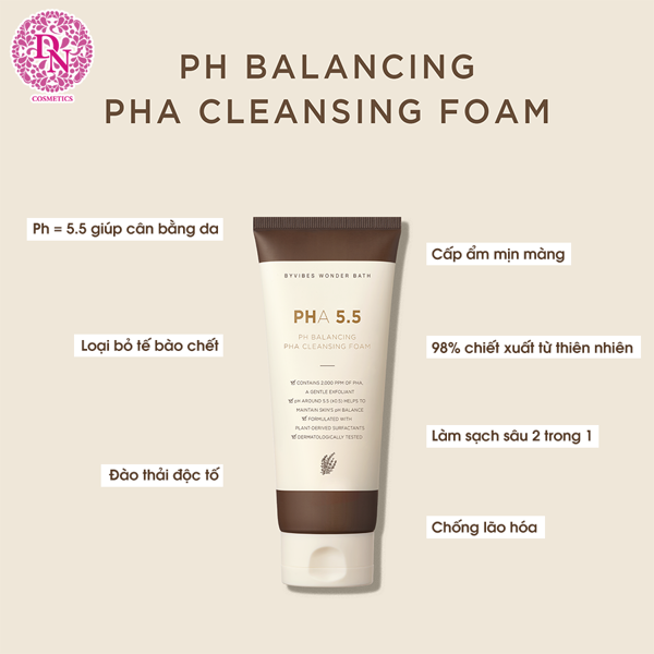 Sữa Rửa Mặt PHA 5.5 Cleansing Foam 130ml