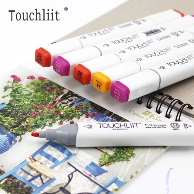 [ Bán lẻ 1 cây ] Bút màu Marker Touchliit 6