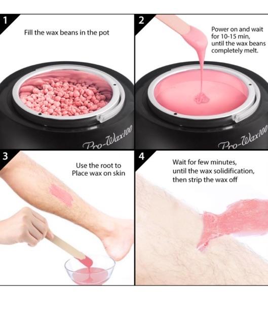 Nồi Nấu Sáp Wax Lông Pro-wax100 Đen