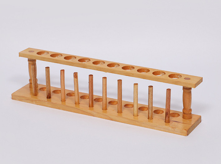 giá đỡ ống nghiệm gỗ phi 2,2cm
