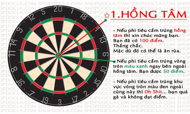 Trò Chơi Phóng Phi Tiêu 30Cm