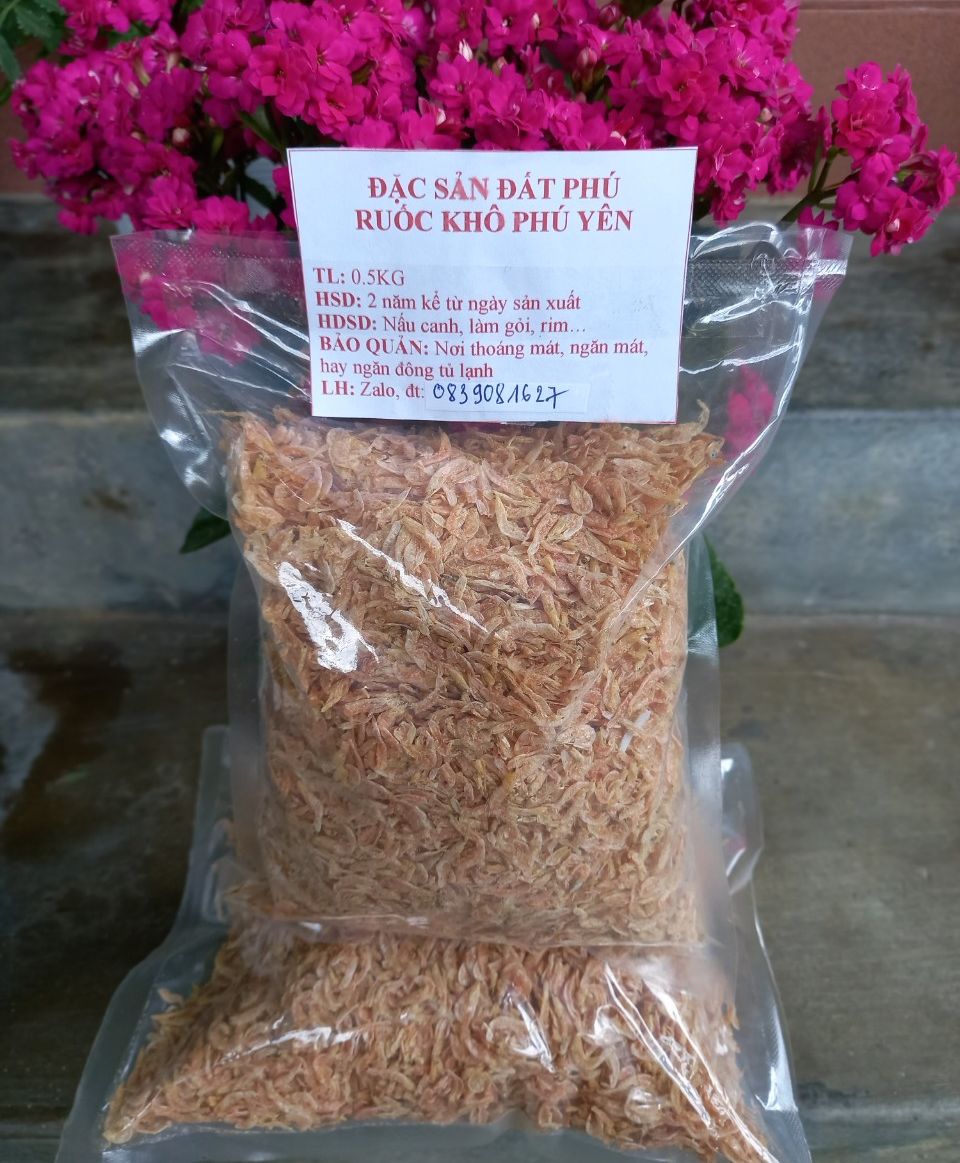 0.5KG Ruốc Khô Phú Yên Bao Ngon
