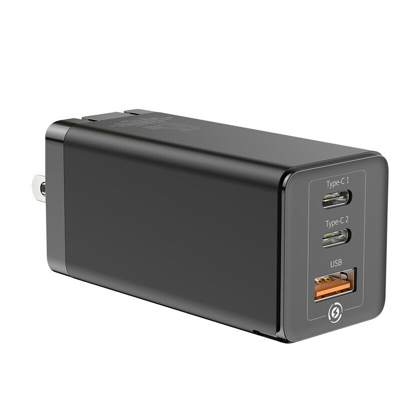 Bộ sạc nhanh Baseus GaN3 Pro Quick Charger 65W (Type Cx2 + USB , PD3.0/ PPS/ QC4.0/ SCP/ FCP Multi Quick Charge Protocol, GaN3 Technology)