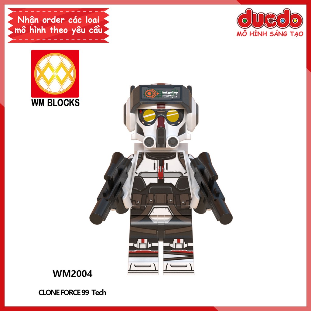 Minifigures các nhân vật trong Star Wars tuyệt đẹp - Đồ chơi Lắp ghép Xếp hình Mini Mô hình WM6095