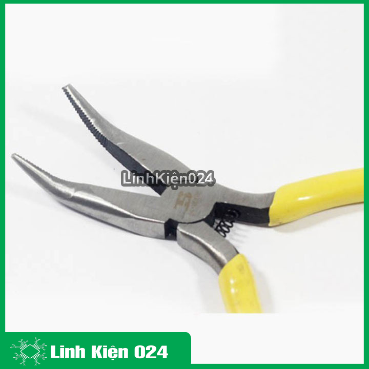 Kìm mỏ cong nhọn Bosi 5 inch