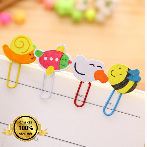 bookmark kim loại dễ thương bộ 3 cái