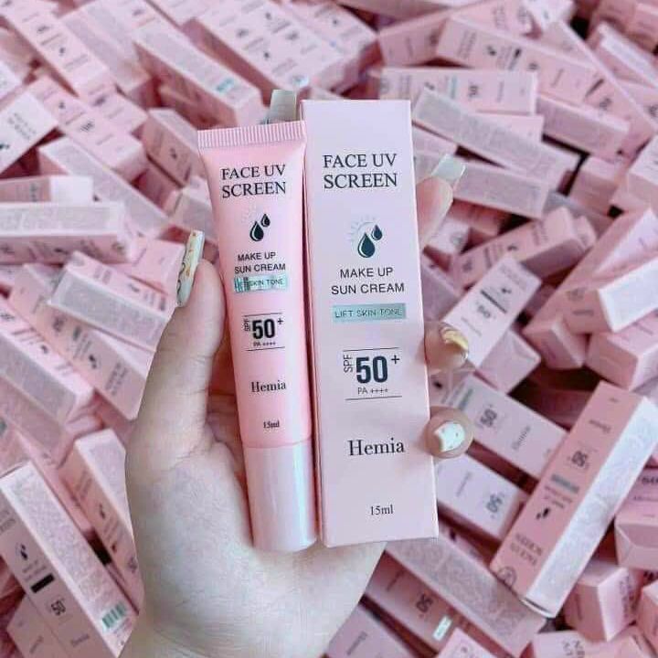 Kem chống nắng hemia nâng tone mini 15ml giá siêu rẻ