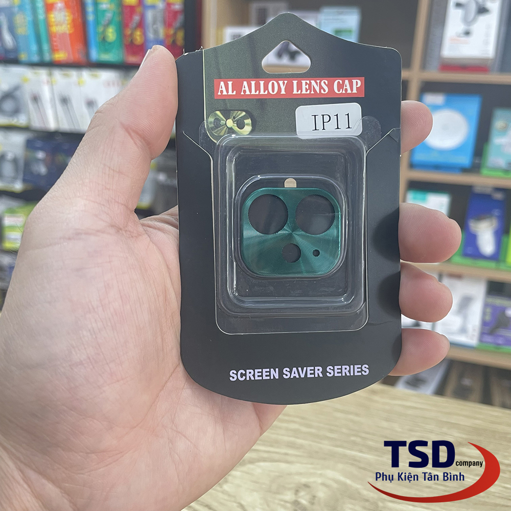 Miếng Dán Nhôm Bảo Vệ Camera iPhone 11 Cao Cấp