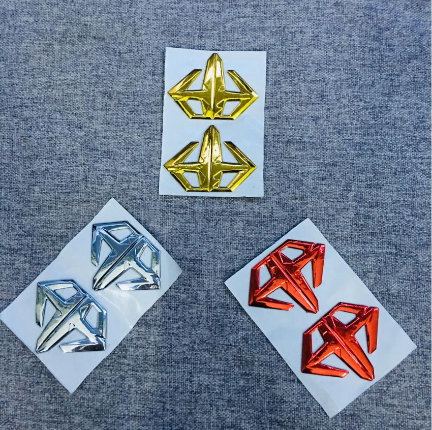 [HÃY DỪNG LẠI] TEM DÁN XE MÁY LOGO AIRBLADE MÀU ĐỎ TRANG TRÍ XE