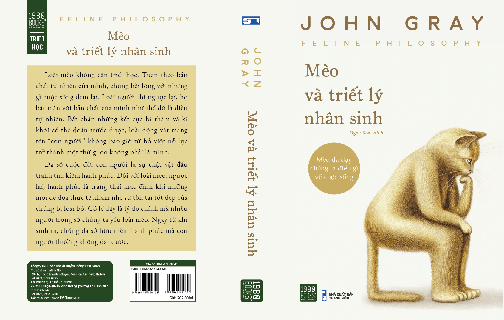 Sách Fahasa - Mèo Và Triết Lý Nhân Sinh
