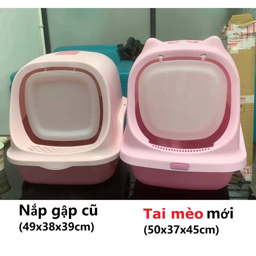 Nhà vệ sinh cho mèo lớn (tai mèo lớn)