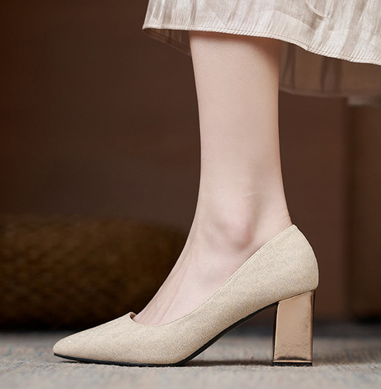 Giày Gót Vuông Big Size _ HÀNG CÓ SẴN ( Size 40➡️44)
