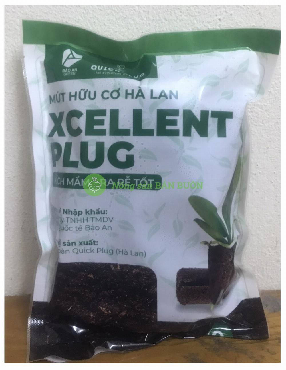 Mút hữu cơ hà lan xcellent plug - ươm keiki - ươm kie - kích mầm - ra rễ tốt - gói 10 viên