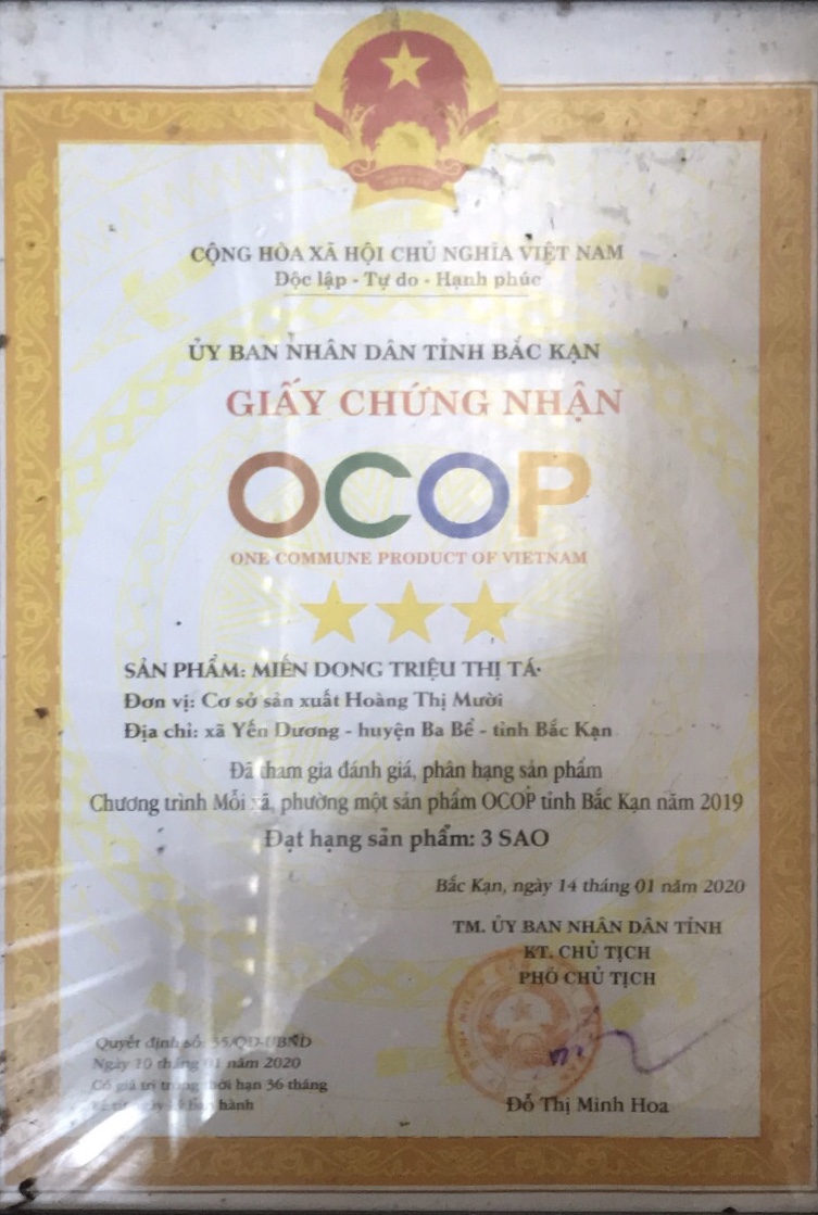 Miến dong Triệu Thị Tá 500 gam
