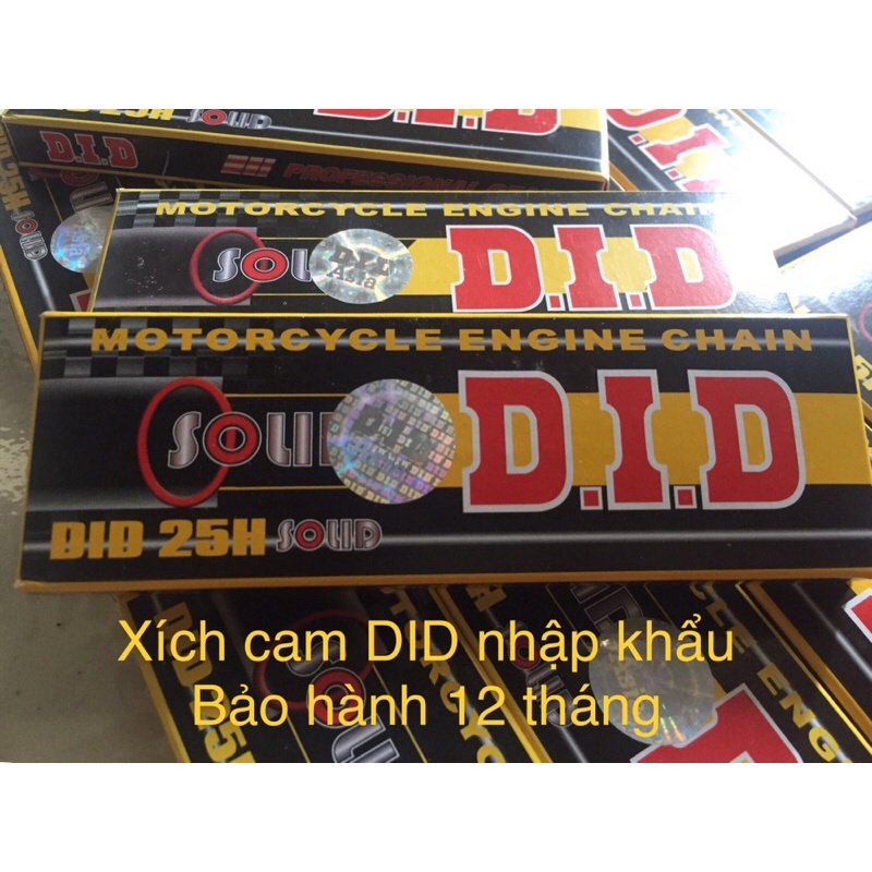 XÍCH CAM DID NHẬP KHẨU BẢO HÀNH 12 tháng