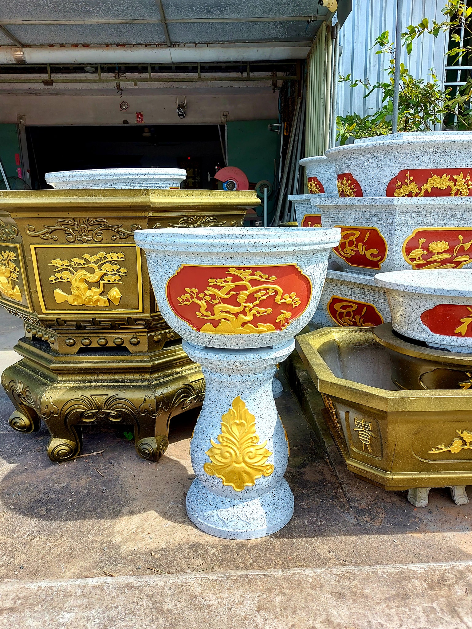 khuôn đúc chân đôn cao 45 (đôn ghế- đôn chậu)