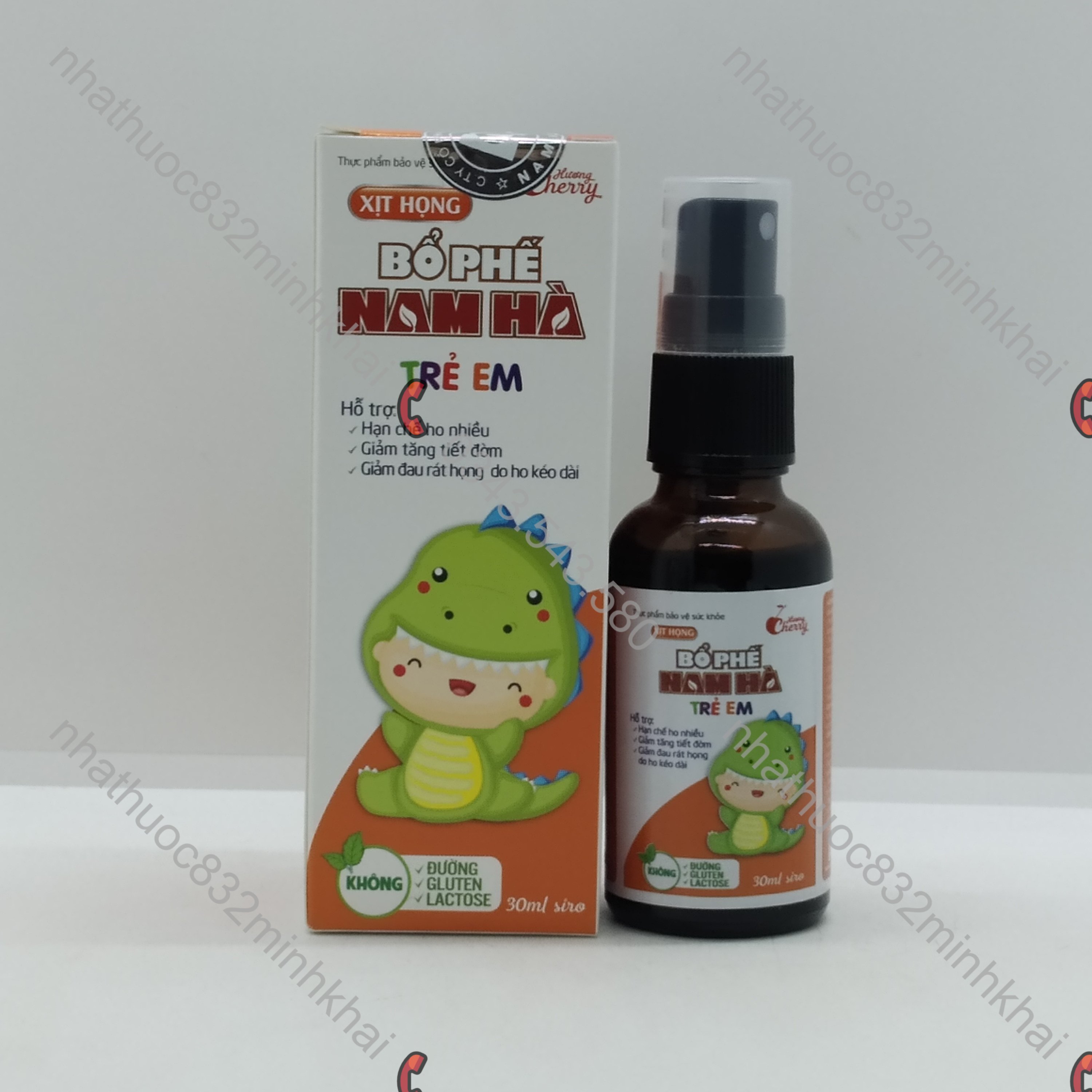 Xịt Họng Bổ Phế Nam Hà Trẻ Em chai 30ml