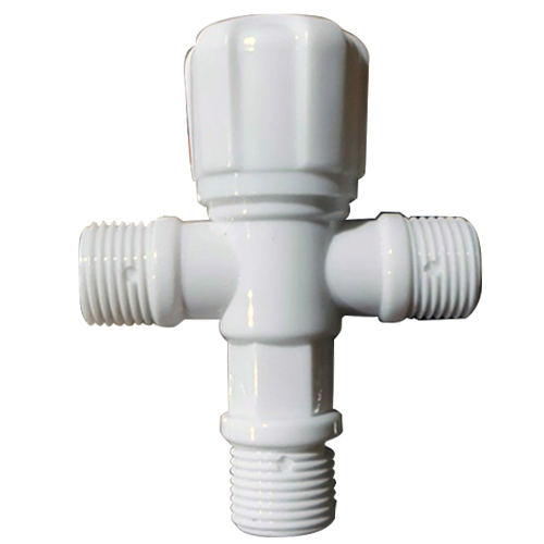 T valve plastic with 2 way thread 21 joint bowl plastic globe valve water pressure relief valve lock
