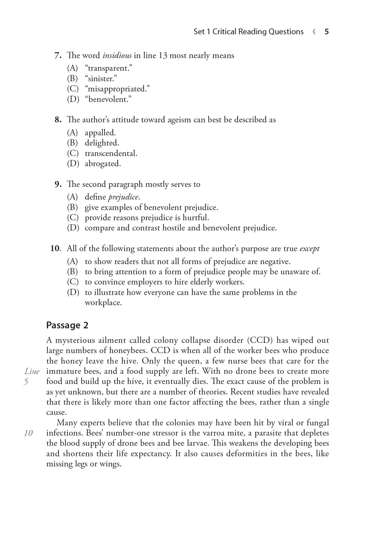 500 SAT Reading, Writing and Language Questions to Know