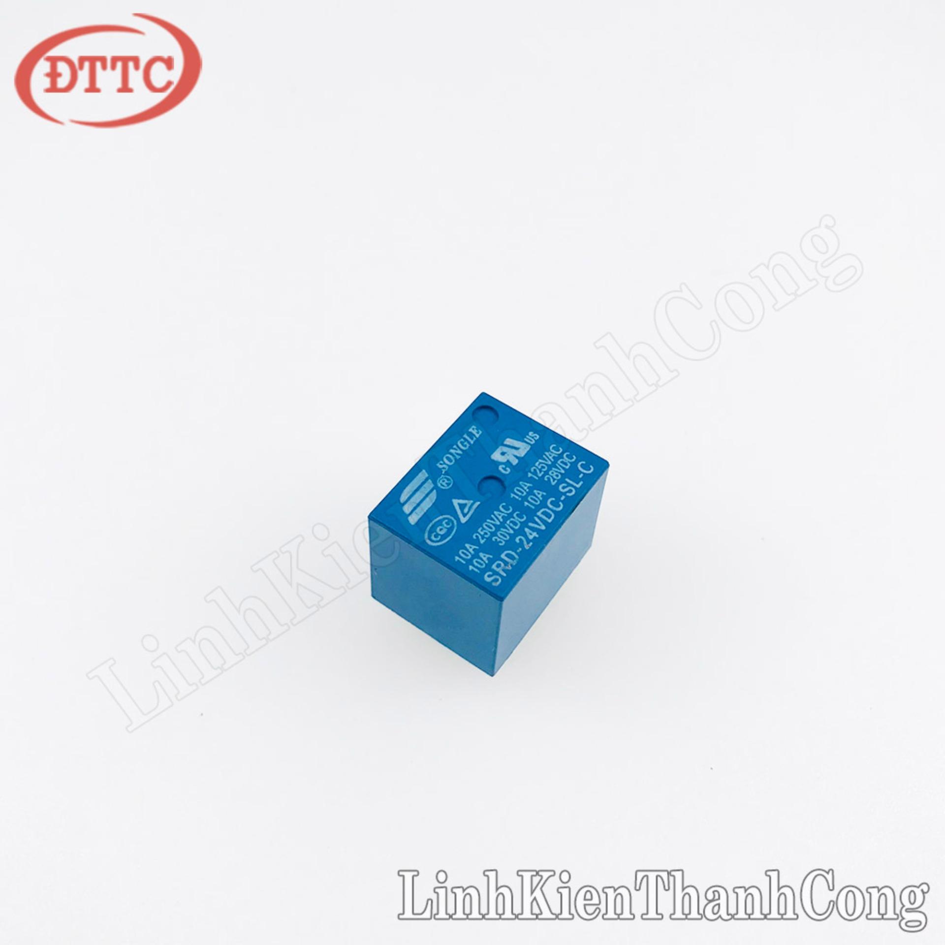 Relay 24V10A SRD-24VDC-SL-C (5 Chân)