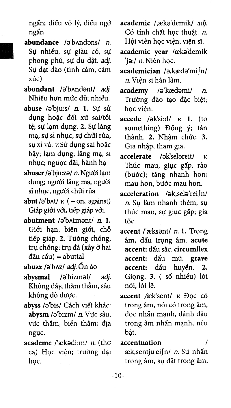 Fahasa - Từ Điển Anh Việt 65.000 Từ