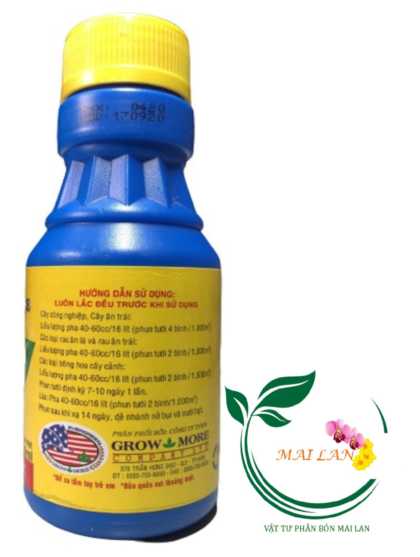 Phân Bón Lá Grow More B1 - #096A# 100ml