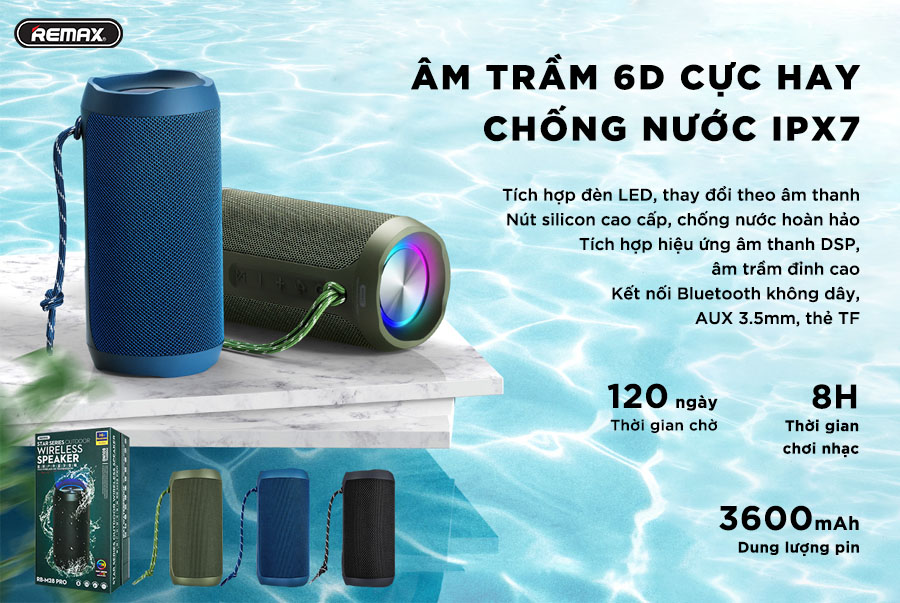 Loa bluetooth RB - M28 Pro - Chính hãng Remax