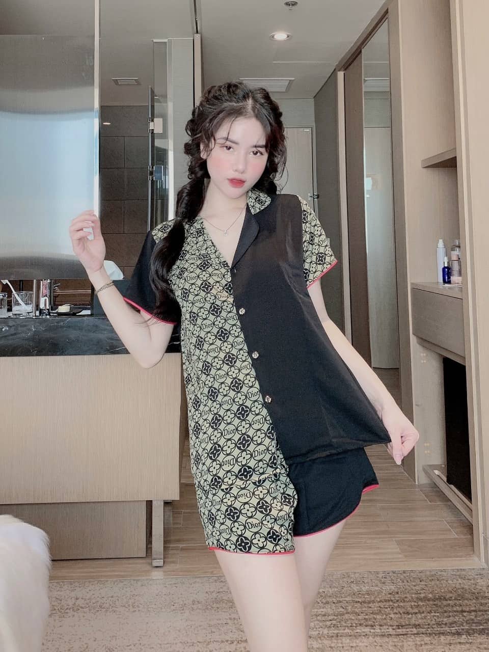 Bộ đùi mango mặc nhà siêu xinh