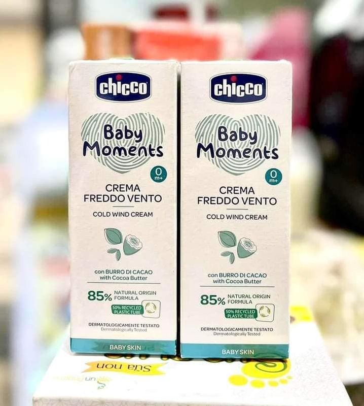 Kem dưỡng ẩm Bơ Cacao Chicco Cold Wind 0M+ 50ml