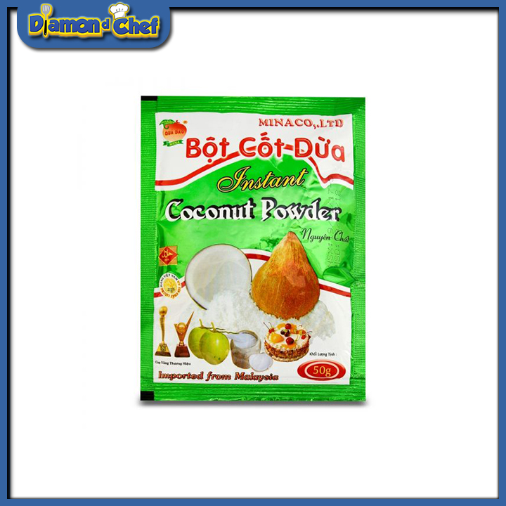 Bột cốt dừa Thành Phát gói 50g nguyên liệu làm nước cốt dừa, pha chế đồ uống