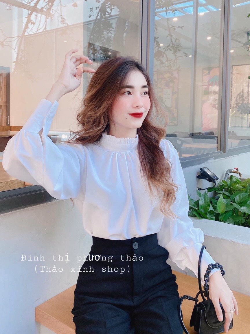 ÁO SƠ MI LỤA CAO CẤP HỌA TIẾT TAY BỒNG UNISEX CỰC MÁT CỰC CÁ TÍNH