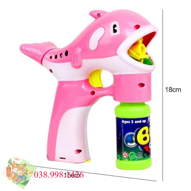 Đồ Chơi Cá Heo Bắn Bong Bóng