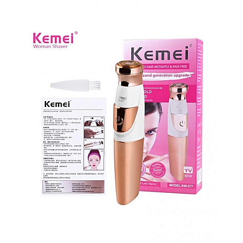 [HCM]Máy Cạo Lông Nách Kemei KM-577