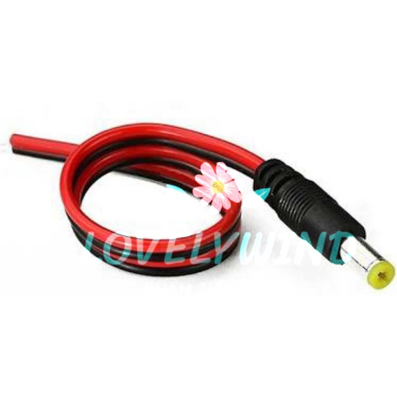 Jack nguồn 5.5x2.1 Jack DC có dây