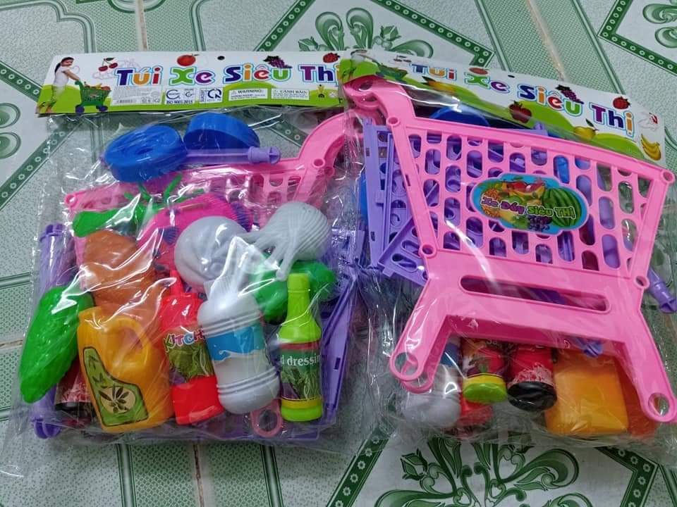[HCM]Xe đẩy siêu thị mini cho bé