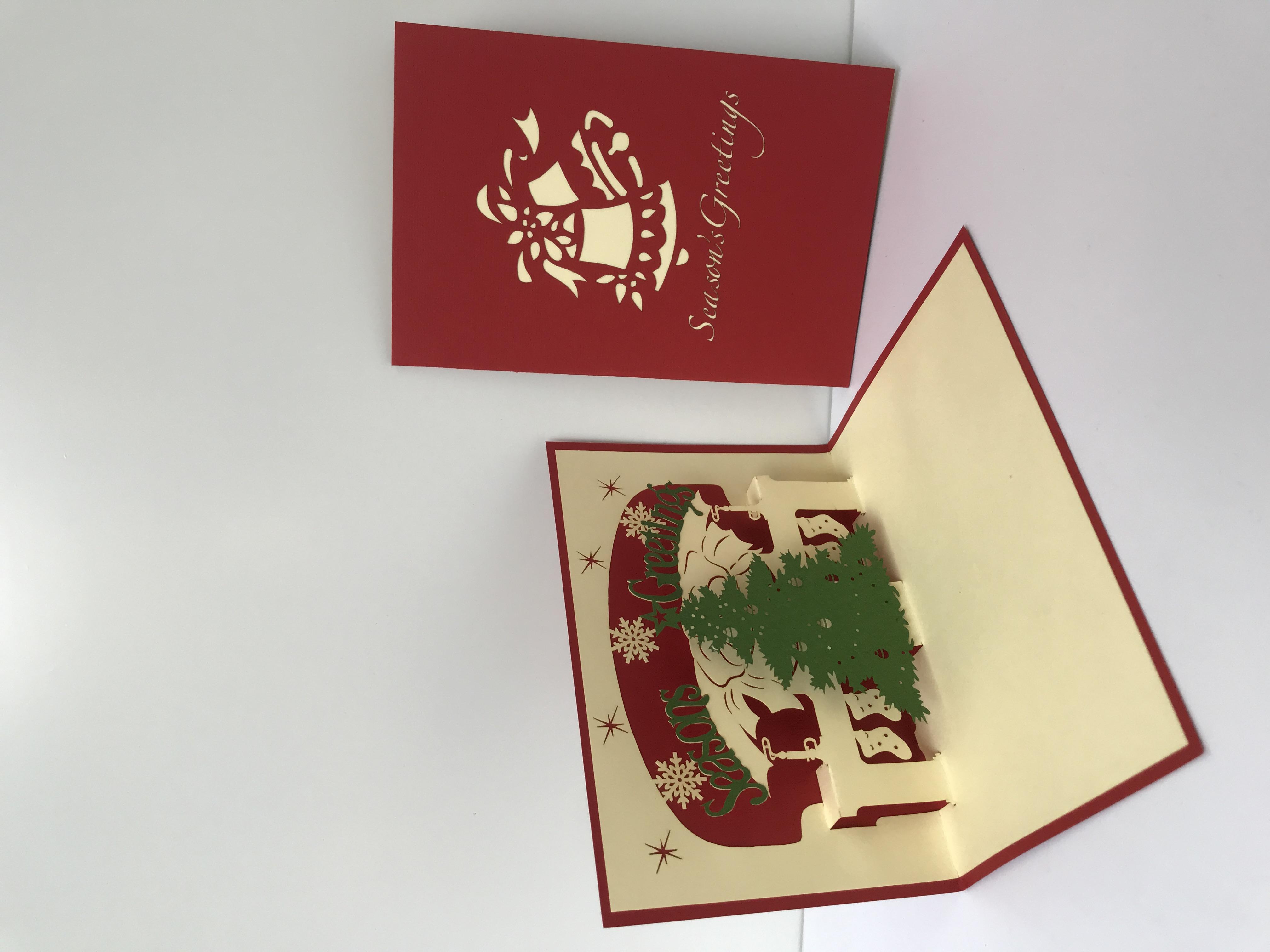Christmas Tree - Noel - Thiệp 3D