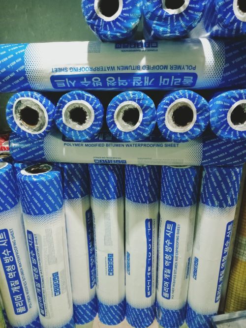 1 Cuộn (15M vuông) Giấy Dầu (Màng) Chống Thấm, Chống Dột Màng Nhôm Tự Dính Hàn Quốc Giá Sỉ Npp