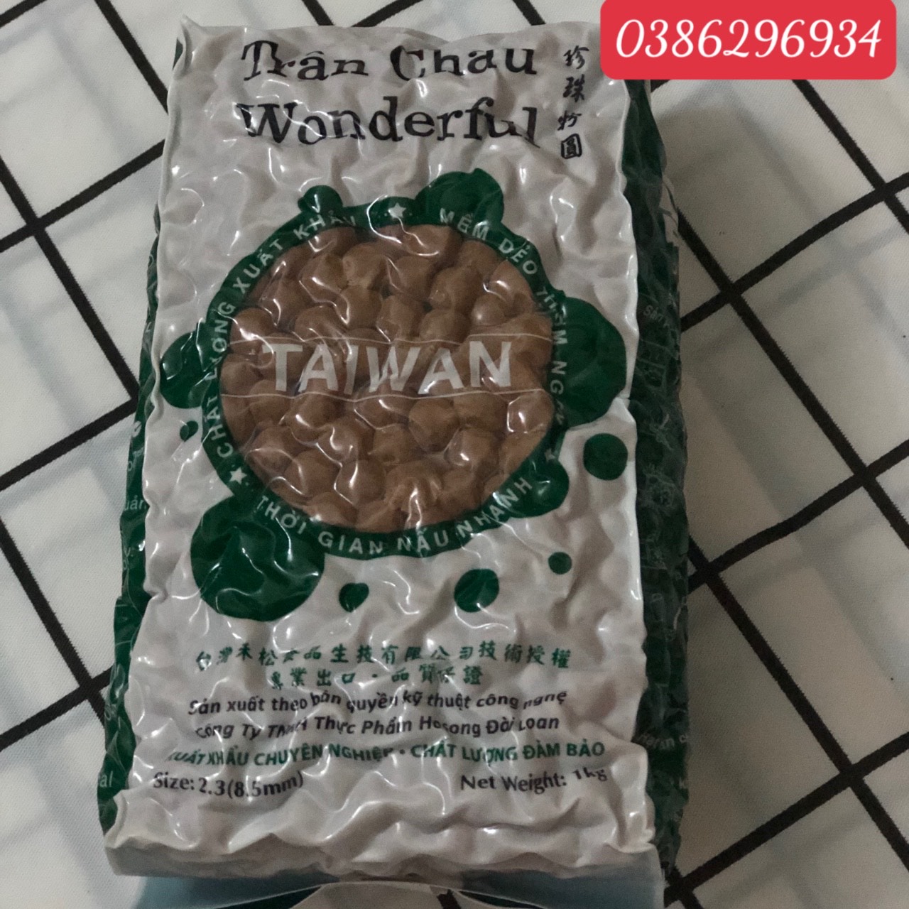 Trân Châu Đen Trắng Wonderful 1Kg