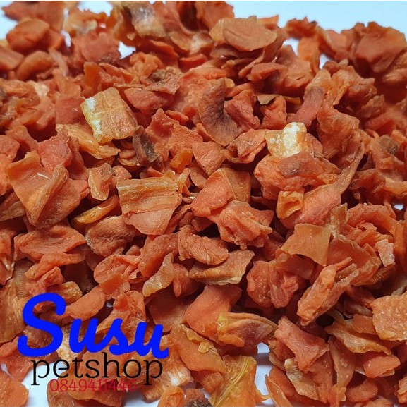 Cà rốt sấy khô cho Thỏ, Bọ, Sóc, Hamster
