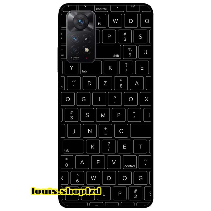 Ốp lưng dành cho xiaomi redmi note 11 pro 5g mẫu bàn phím