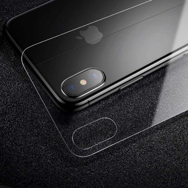 Kính Cường Lực Mặt Sau Iphone Xs Max 6.5" ( Trong Suốt)