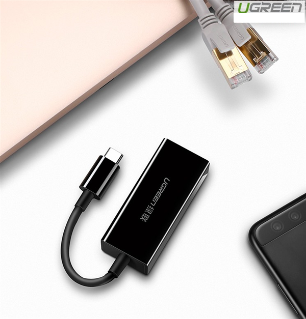 Cáp USB Type-C to Lan 10/100/1000Mbps Ugreen 50307