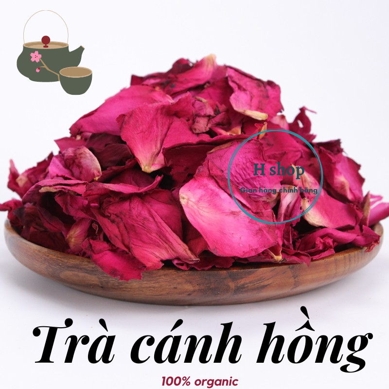 Trà cánh hoa hồng khô gói 50g