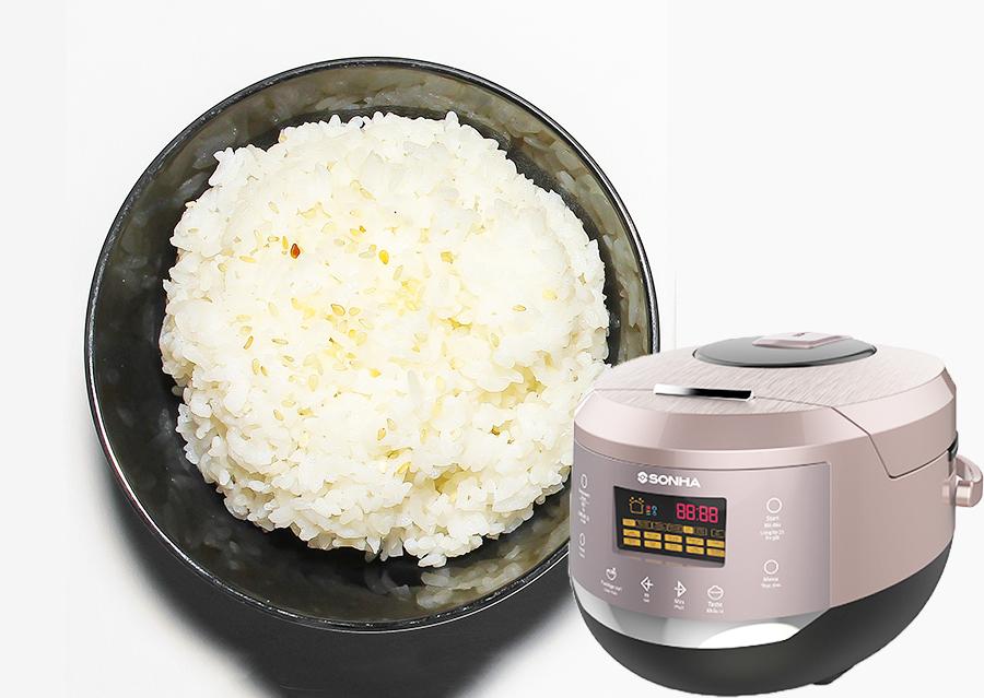 Nồi cơm điện tử Sơn Hà SHK-5121, Chế độ ủ ấm 3 chiều