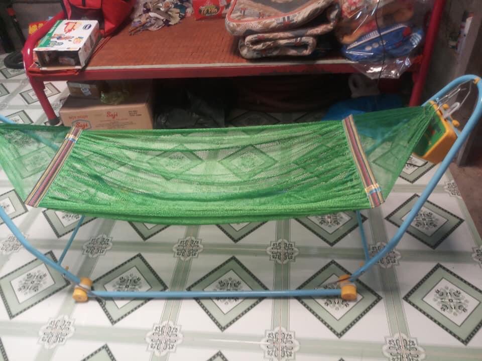 Khung và lưới võng trẻ em cao cấp