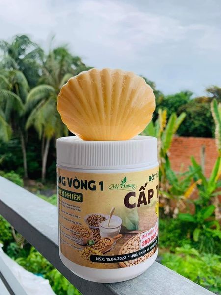Combo bột tăng vòng 1 mị hương -xà phòng sò tăng v1 nở ngực chính hãng