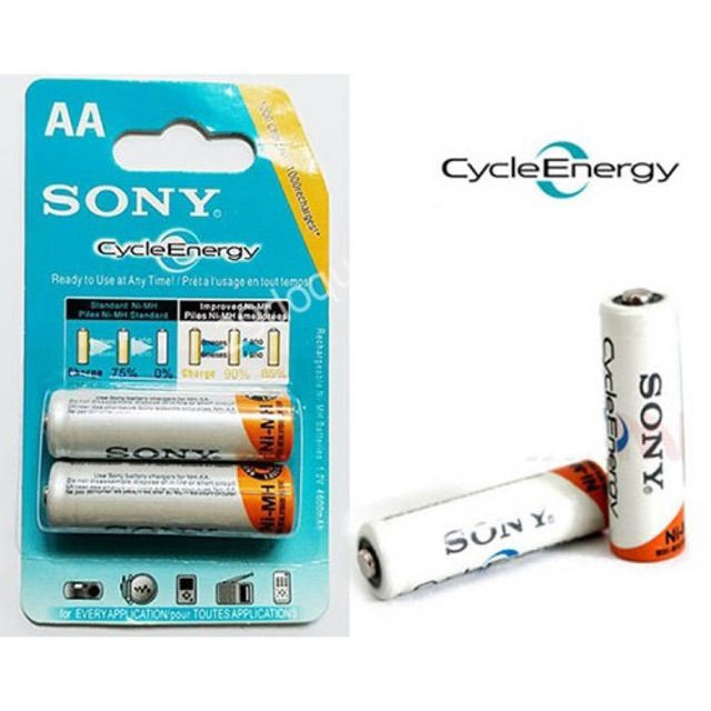 Vỹ 2 pin sạc sony 2a/ 3a - 4600mah