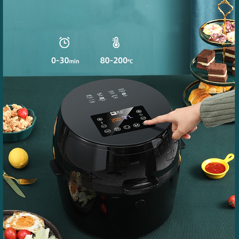 [HCM]Nồi chiên không dầu Camel LOẠI CƠ 8l ( BẢO HÀNH 6 THANG )Nồi Chiên Nướng Không Dầu Goviz camel chất lượng cao Dung Tích Khổng Lồ 8 Lít Có Thể Nướng Cả 1 Con Gà Công suất 1350W với công nghệ Rapid air làm chín thực phẩm rất nhanhÁNG