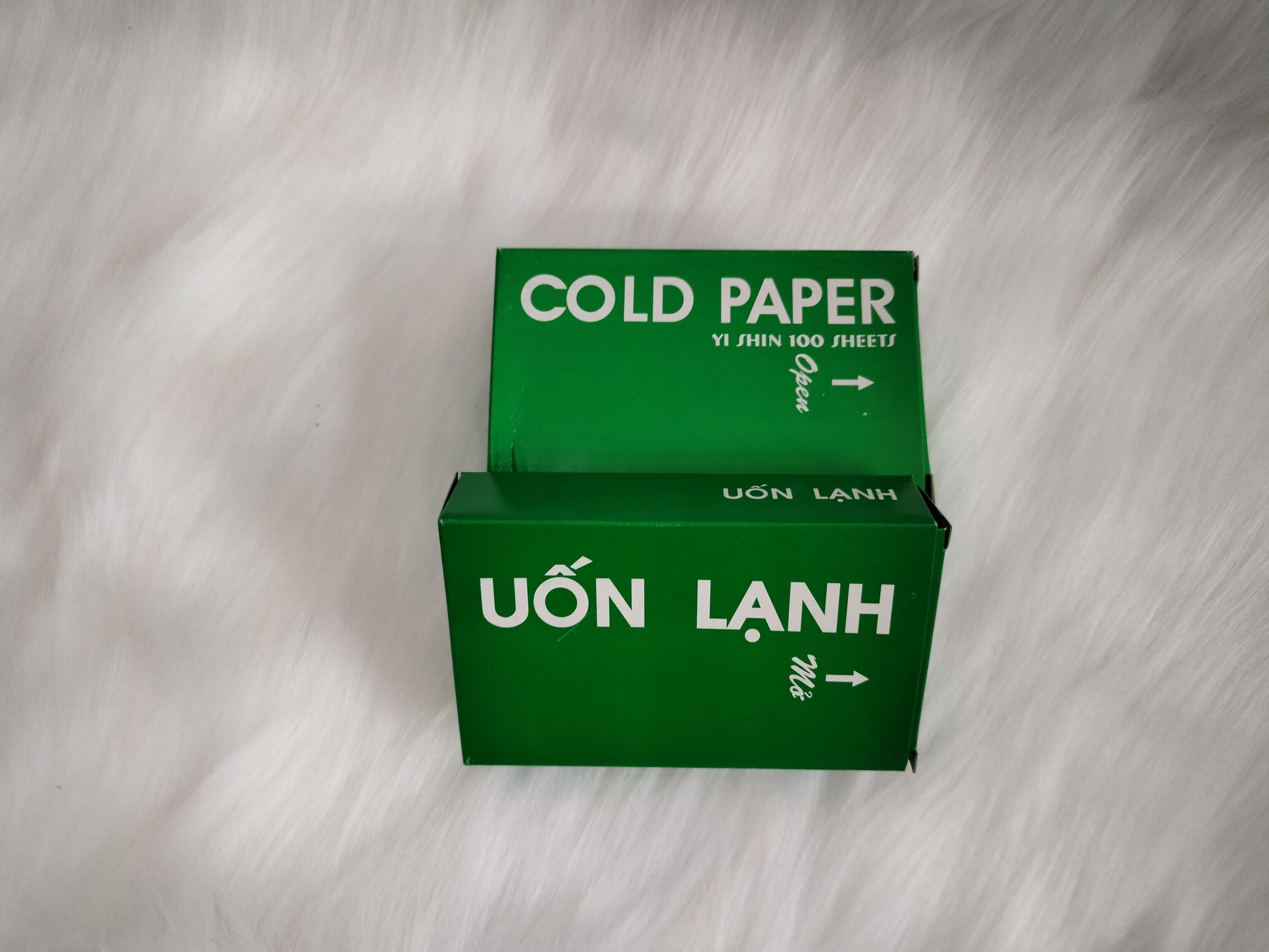 1 hộp giấy uốn lạnh mềm